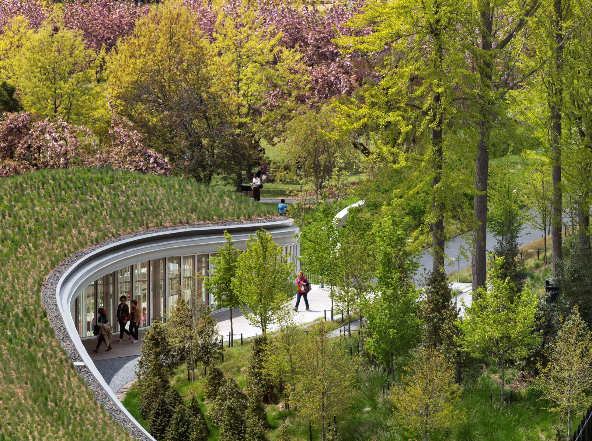 Brooklyn Botanic Garden Visitor Center - Projects - Weiss/Manfredi